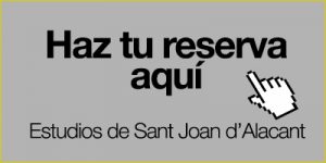 Haz tu reserva en Sant Joan d'Alacant aquí